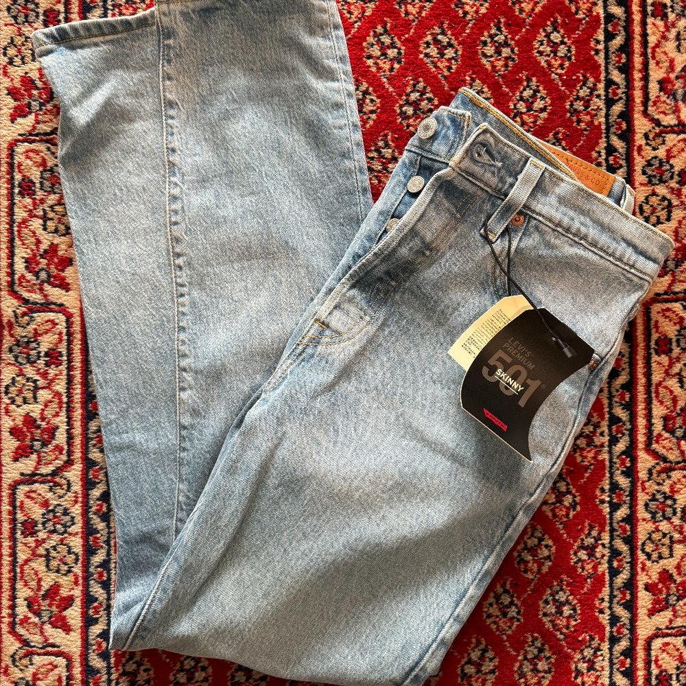 Neverworn 501® SKINNY WOMEN'S JEANS